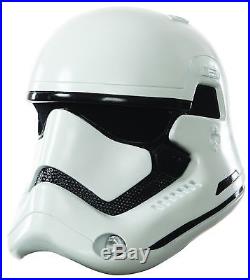 Star Wars The Force Awakens Adult Stormtrooper 2-Piece Helmet One Size w. NEW