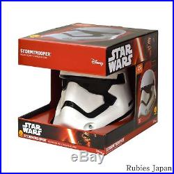 Star Wars The Force Awakens Adult Stormtrooper 2-Piece Helmet One Size w. NEW