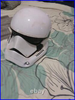 Star Wars The Force Awakens Adult Stormtrooper 2piece Helmet (Battle Worn)