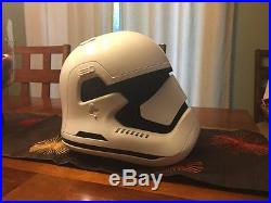 Star Wars The Force Awakens First Order Storm Trooper Helmet