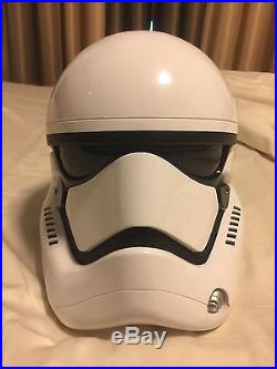 Star Wars The Force Awakens First Order Stormtrooper Helmet By ANOVOS