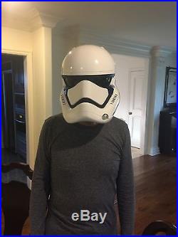 Star Wars The Force Awakens First Order Stormtrooper Helmet By ANOVOS
