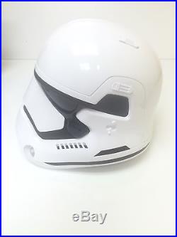 Star Wars The Force Awakens First Order Stormtrooper Helmet New Damaged Box (EB)