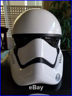 Star Wars The Force Awakens First Order Stormtrooper movie Prop Replica Helmet