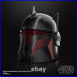 Star Wars The Mandalorian Black Series Moff Gideon Premium Electronic Helmet