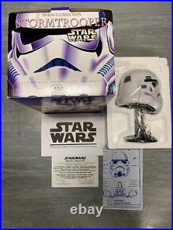 Star Wars Trilogy Collection Riddell Stormtrooper Authentic Miniature Helmet