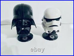 Star Wars Trilogy Collection Riddell Stormtrooper & Darth Vader Mini Helmet