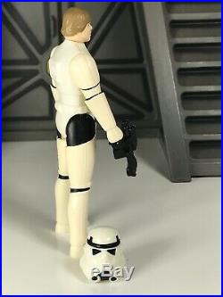 Star Wars Vintage Figure Last 17 Luke Stormtrooper Complete withblaster & Helmet