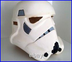 Star Wars Vintage Storm Trooper Helmet 1980's Heavy Duty Plastic Scale 11