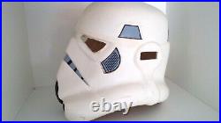 Star Wars Vintage Storm Trooper Helmet 1980's Heavy Duty Plastic Scale 11