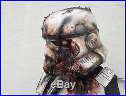 Star Wars Zombie Death Stormtrooper Cosplay Costume armour and helmet