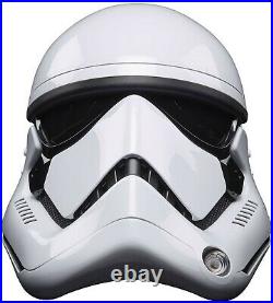 Star Wars black Series Premium Electronic Helmet Stormtrooper First Order Hasbro