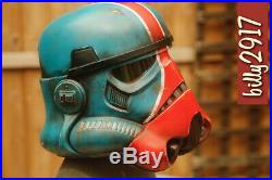 Star Wars black series stormtrooper helmet custom paint jobs cosplay electronic