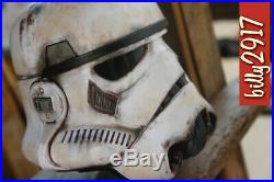 Star Wars black series stormtrooper helmet custom paint mandalorian electronic
