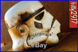 Star Wars hasbro black series Stormtrooper Helmet mandalorian custom paint prop