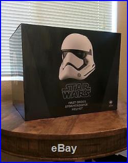 Star WarsThe Force Awakens First Order Stormtrooper Helmet by AnovosNew