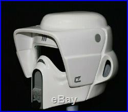 Star wars Biker Scout trooper helmet V3 Full size Armour prop stormtrooper NEW