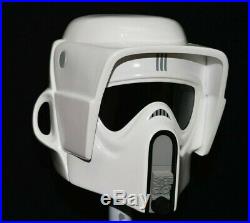 Star wars Biker Scout trooper helmet V3 Full size Armour prop stormtrooper NEW