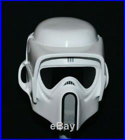 Star wars Biker Scout trooper helmet V3 Full size Armour prop stormtrooper NEW