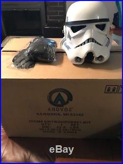 Star wars anovos stormtrooper armour armor kit helmet soft goods prop
