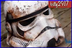 Star wars black series stormtrooper helmet 11 custom paint sand trooper rogue
