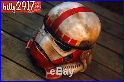 Star wars black series stormtrooper helmet shock trooper custom paint