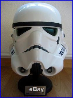 Star wars master replicas 11 hero stormtrooper helmet LE, anh, very rare