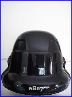 Star wars master replicas 11 shadow stormtrooper helmet, very rare