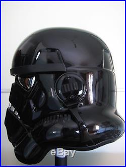 Star wars master replicas 11 shadow stormtrooper helmet, very rare