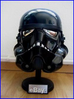 Star wars master replicas, shadow stormtrooper helmet, 11, very rare