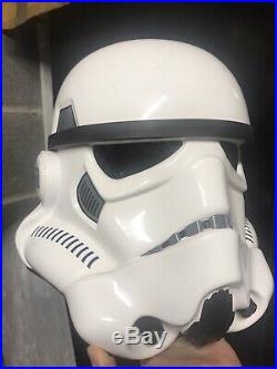 Star wars master replicas stormtrooper helmet 1/1 bust prop boba Starwars