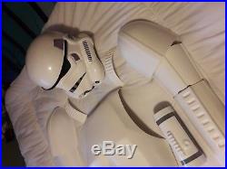 Star wars stormtrooper armour helmet costume prop incl extras and dc15 blaster