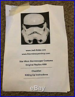 Star wars stormtrooper helmet A New Hope Jedi Robe Storm Trooper Master