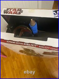 Star wars supreme edition Boba Fett costume and stormtrooper helmet