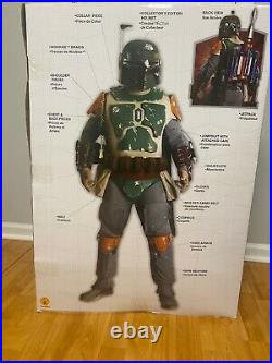 Star wars supreme edition Boba Fett costume and stormtrooper helmet