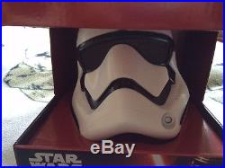 Star wars the force awakens First order stormtrooper deluxe helmet