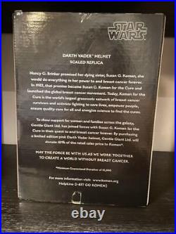 Starwars Darth Vader Pink Helmet Comic Con Limited Super rare