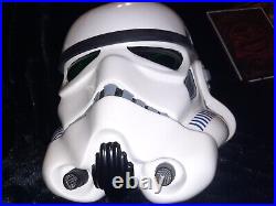 Stormtrooper A New Hope REPLICA Helmet Linage Cast STAR WARS NOT BLACK Series