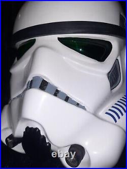 Stormtrooper A New Hope REPLICA Helmet Linage Cast STAR WARS NOT BLACK Series