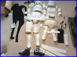 Stormtrooper Helmet And Armour Full Size costume prop Star Wars + extras