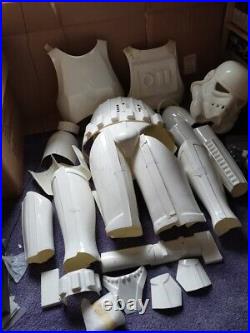 Stormtrooper Helmet And Armour Full Size star wars costume used
