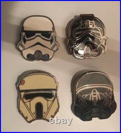Stormtrooper Helmet Disney Trading Pin Complete Collection. Star Wars