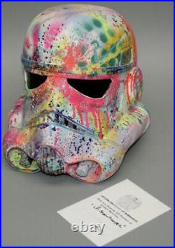 Stormtrooper Helmet STAR WARS + COA (LP EDITS ARTIST)