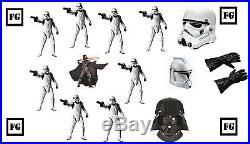 Stormtrooper SQUAD Armour 8 SUITS STAR WARS MOVIE REPLICA + MULTIPLE HELMETS