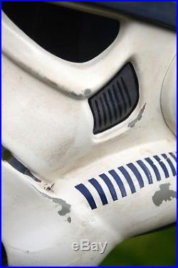 Stormtrooper Star Wars full size weathered stunt helmet ANH