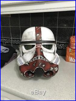 Stormtrooper incinerator trooper Helmet 1/1 Scale black series