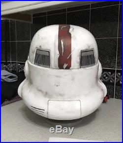 Stormtrooper incinerator trooper Helmet 1/1 Scale black series