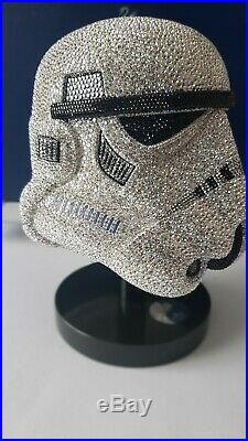 Swarovski Crystal Myriad Star Wars Stormtrooper Helmet L. E. Art No 5348062