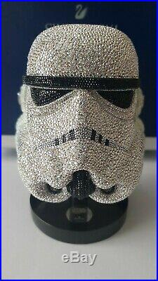 Swarovski Crystal Myriad Star Wars Stormtrooper Helmet L. E. Art No 5348062