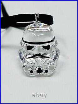Swarovski Crystal Star Wars Stormtrooper Helmet Ornament Disney